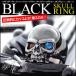  мужской аксессуары кольцо Skull кольцо черный чёрный Mystic кварц r0688