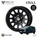 4 шт. комплект DELTA FORCE OVAL FF Delta сила овальный 16x7.0J 5/114.3 +26 MB матовый черный 4шт.@ цена [ наложенный платеж не возможно ] Delica D5