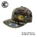KC HiLiTES KC ���S �L���b�v ���� KC Logo - Flat Bill Snapback Trucker Hat - Green MultiCam - One Size ���ʕ� �X�q ������� �u�����h