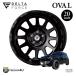 DELTA FORCE OVAL FF �f���^�t�H�[�X �I�[�o�� 20x9.0J 5/120 +35 SBK �T�e���u���b�N 1�{���i �y������s�z  �����h���[�o�[ �f�B�t�F���_�[ L663
