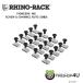laino подставка Pioneer 6 M6 винт 20 шт &amp; канал гайка комплект PIONEER6 M6 SCREWS &amp; CHANNEL NUTS SET OF 20