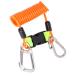  snappy coil уличный climbing подводный 16.3x7cm дайвинг дайвинг с аквалангом фотография фотосъемка для ( orange )