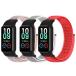 [Onetmpre] нейлон частота. Amazfit Band 7 soft нейлон спорт ремешок регулировка возможный "дышит" для замены напульсник женский мужчина часы 