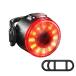 roseddy tail light bicycle rear light usb rechargeable high luminance bike tail lamp waterproof road bike backlight bai clamp bicycle for tail light 
