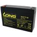  длинный (KUNG LONG BATTERIES) промышленность для свинец . батарейка (6V-7Ah) PE6V7.2/ сменный ( стандарт серия ) WP7-6