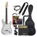 PhotoGenic электрогитара начинающий введение вход комплект ST модель ST-180/SV серебряный [ мягкий чехол / защита / усилитель /chu