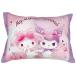 MORIPiLO ребенок подушка низкий . My Melody черный mi Sanrio герой z Rav Rav розовый примерно 28x39cm...... хлопок 100 ткань .