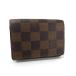  Louis Vuitton футляр для карточек Damier Anne veropkarutodu vi jitoPVC кожа N62920[ подлинный товар гарантия ]