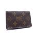  Louis Vuitton футляр для карточек монограмма бур nai The -duposhuPVC кожа M61732 оттенок коричневого [ подлинный товар гарантия ]