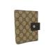  Gucci обложка для записной книжки GGs шкив m115240 PVC кожа бежевый оттенок коричневого прекрасный товар модные аксессуары [ подлинный товар гарантия ]