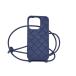  Bottega Veneta смартфон кейс сетка Raver - iPhone14 Pro темно-синий [ подлинный товар гарантия ]