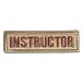  patch 0043 INSTRUCTOR 2.5×9.5 TAN