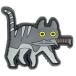  patch 400 Bite Knife Cat Grey-Tiger