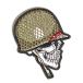  patch 0434 Skull helmet
