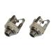  стерео Jack 6.35mm ввод / вывод для открытый Jack женский phone штекер для эффектор собственное производство для гитара * основа для (2 шт. комплект )