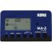 KORG( Korg ) метроном MA-2 BLBK blue black духовая музыка духовой оркестр o-ke -тактный la гитара вокальная музыка a Capella частное лицо оптимальный для тренировки 100 час продолжение работа легкий темно синий Park 