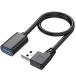 USB 3.0 L type левый правый 90* person направление изменение кабель модель A мужской - модель A женский супер высокая скорость 5Gbps. данные пересылка такой же период Lead USB 3.0 удлинение кабель (30cm- правый L)