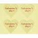 hez сделано в Японии подарок наклейка W36*H35mm Gold 100 листов Valentine deicy ru простой Heart HEADS SV-13S