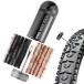 PRO Bike Tool камера отсутствует велосипед шина ремонт комплект черный 