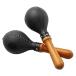 Musfunnymala rental ударные инструменты из дерева руль ABS head mala rental музыкальные инструменты Latin рука Hammer party KTV Performance и т.п. оптимальный 2 шт. комплект (Black)