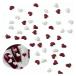 trekko Nailparts Heart 5mm 2 цвет каждый 25 шт всего примерно 50 шт. комплект декоративные элементы гель Nailparts ( балка gun ti* белый )