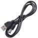KAUMO USB шнур электропитания DC штекер 5.5/2.1mm 5V/3A соответствует 1m подача тока зарядка электрический кабель 