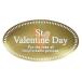 hez сделано в Японии подарок наклейка W45*H25mm Gold 100 листов Valentine HEADS SV-6S