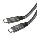 USB4 кабель thunderbolt 4 соответствует 0.2m LpoieJun 40Gbps высокая скорость пересылка / PD240W внезапный скорость зарядка /8K@60Hz видео выход Thunderbolt 3.USB-C. внизу ранг сменный Thunderbolt 4 кабель 