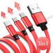 3in1�[�d�P�[�u�� �[�d�� ������� iPhone�P�[�u�� ���C�g�j���O�P�[�u�� �^�C�vc �}���[�d�� iphone�Ή�  ���ϋv�i�C���� �������� �֘A�摜4