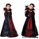 [ Halloween ] костюмированная игра девочка костюм . женщина ребенок маскарадный костюм Kids костюм ребенок европейская одежда One-piece . серия платье менять оборудование Mahou Tsukai ki