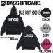 �o�X�u���Q�[�h BASS BRIGADE 2020�H�~ BRGD BOLT HOODIE �����Y �v���I�[�o�[ �p�[�J�[ �A�E�g�h�A �t�B�b�V���O S / M / L / XL / XXL 3�J���[�y���K�i�z