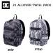 DC обувь DC Shoes ALLOVER TWILL PACK рюкзак скейтборд скейтборд уличный кемпинг сумка рюкзак стандартный товар 