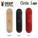  глубокий mountain DEEP MOUNTAIN Circle Logo Deck Circle Logo скейтборд панель скейтборд мужской женский 