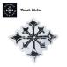 tis заказ DISORDER Thresh Sticker наклейка-логотип скейтборд skate скейтборд черный стандартный товар 