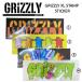  Grizzly GRIZZLY XL STAMP STICKER стикер Bear - наклейка скейтборд скейтборд SK8 Street 4 цвет стандартный товар 