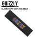  Grizzly GRIZZLY CLAYMATION GRIPTAPE SHEET лента для рукояток панель лента скейтборд SKATEBOARD Griptape стандартный товар 