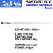 Jackson Jackson BASTARD TWO PIECE MODEL удочка рыбалка удилище рыба рыбалка сопутствующие товары Length6