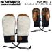 no- Ben балка NOVEMBER FUR MITT3 мужской женский мех нежный snow перчатка рукавица mito лыжи сноуборд перчатки защищающий от холода снежные горы альпинизм S/M/L стандартный товар 