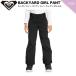  Roxy ROXY 2023/2024 BACKYARD GIRL PT Kids девочка ребенок snow брюки зимняя одежда низ брюки сноуборд лыжи стандартный товар 