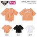  Roxy ROXY Kids ребенок девочка Rush Guard футболка tops короткий рукав UV cut выгоревший на солнце участок предотвращение . вода скорость . бассейн серфинг морская вода . река стандартный товар 