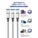 3in1 iPhone�P�[�u�� 3�{�Z�b�g Type-C microUSB �}���`�P�[�u�� 1m 1.2m USB�P�[�u�� ���ϋv �[�d�� iPhone XS Xperia AQUOS Galax �O���P�[�u�� USB �֘A�摜4