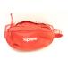 [ used ]Supreme men's belt bag -- 18SS Waist Bag Supreme -- red red Logo 