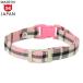  кошка. ошейник tei Lee ошейник для кошки EXte King tartan проверка 