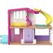 HYF47 Mini Barbie Land Dream house белый лиловый 
