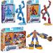 MARVELma- bell Avengers Ben do and Flex Ironman черный Panther Sano s фигурка 3 body комплект 