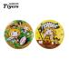  Hanshin Tigers товары Tigers× инструмент для проволоки Be жестяная банка значок 2 шт. комплект упаковка возможно . покупка 