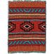 Pure Country Weavers Chimayo Blanket XL - Southwest Native American Inspired - Gift Tapestry Throw Woven from Cotton - Made in The USA (82x62)