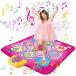 VATOS Dance Mat Toys for Girls - Musical Toys for 3 4 5 6 7 8 9+ Years Olds