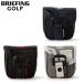 BRIEFING GOLF Briefing Golf MALLET PUTTER COVER CS колотушка короткая клюшка покрытие темно-синий черный светло-серый мужской женский стандартный обращение магазин 
