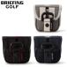 BRIEFING GOLF Briefing Golf MALLET CS PUTTER COVER CS колотушка центральный вал короткая клюшка покрытие светло-серый черный темно-синий стандартный обращение магазин 